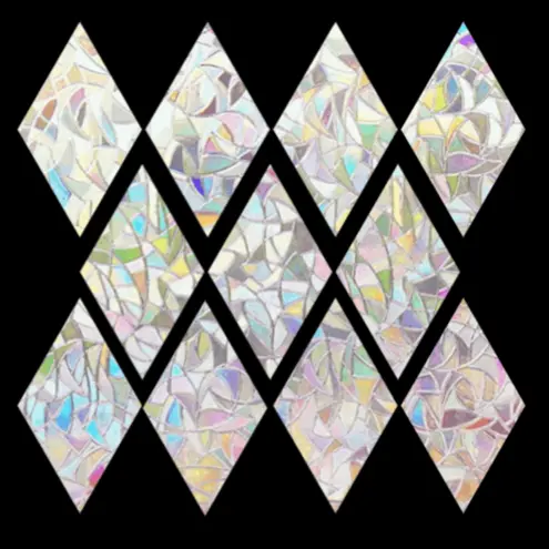 Diamonds Prism Window Cling