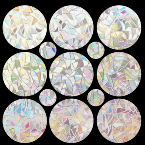 Dots Prism Window Clings