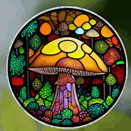 Hummingbird Stained Glass Suncatcher Window Cling